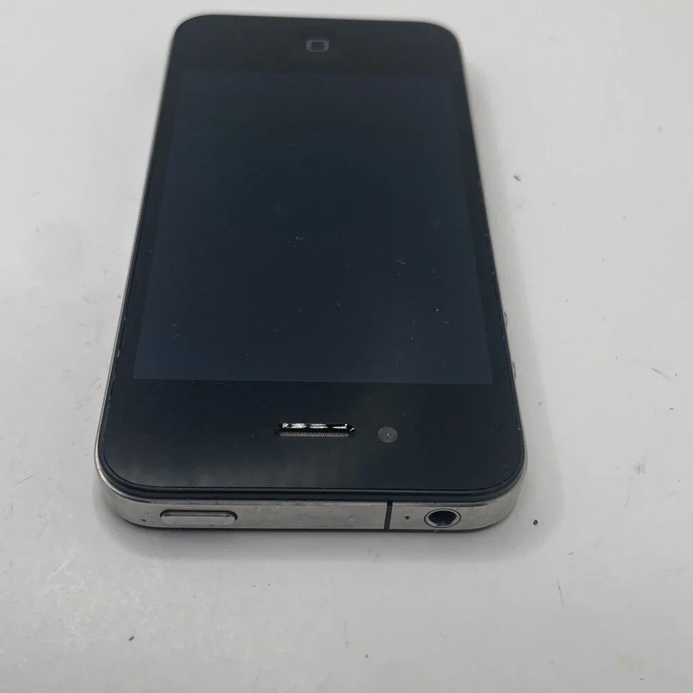 Apple IPhone 4 A1332 16GB Smartphone Black Glass Back Front Screen - FOR PARTS